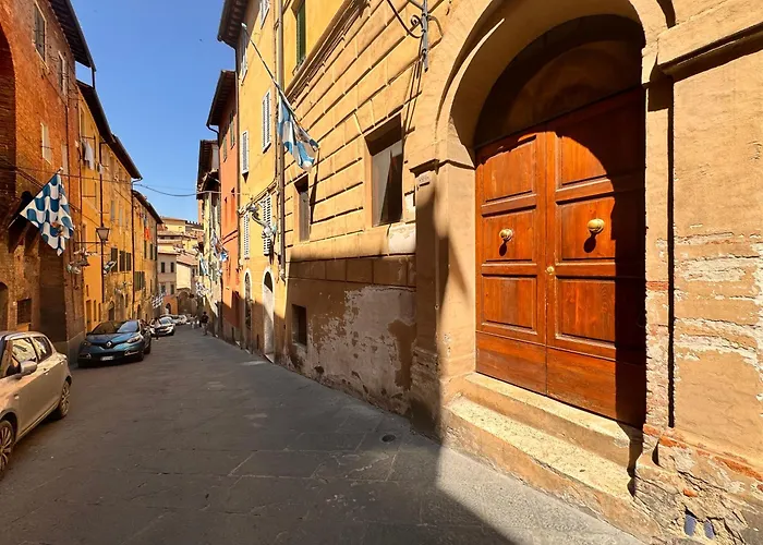 Dimora Con Vista Sulla Torre Del Mangia Апартаменты