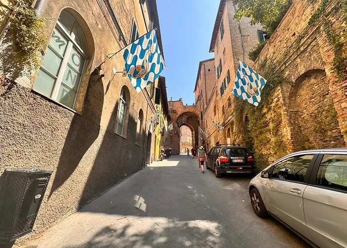 아파트 Dimora Con Vista Sulla Torre Del Mangia