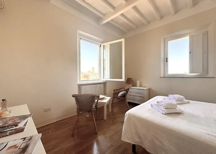 Dimora Con Vista Sulla Torre Del Mangia Apartmán Siena