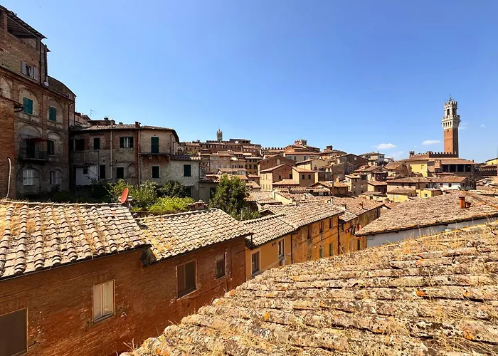 Dimora Con Vista Sulla Torre Del Mangia *